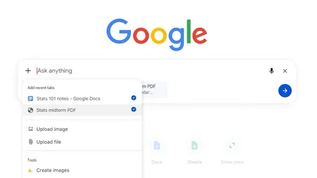 Chrome AI Mode รองรับการสรุปข้อมูลจากหลายแท็บ เปิดลิงก์แบบแบ่งครึ่งจอ-1.webp