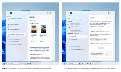 Windows 11 ปรับปรุง Search ครั้งใหญ่ ไม่รก ไม่มีโฆษณา ค้นหาแม่นยำขึ้น พิมพ์ผิดก็หาเจอ-2.webp Windows 11 ปรับปรุง Search ครั้งใหญ่ ไม่รก ไม่มีโฆษณา ค้นหาแม่นยำขึ้น พิมพ์ผิดก็หาเจอ-2.webp