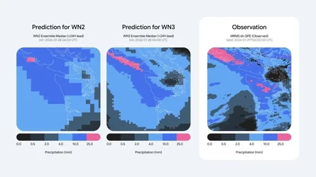 Google อัปเดตโมเดลพยากรณ์อากาศ WeatherNext 3 เพิ่มความถี่เป็นทุก 1 ชั่วโมง เพิ่มแหล่งข้อมูลให...webp Google อัปเดตโมเดลพยากรณ์อากาศ WeatherNext 3 เพิ่มความถี่เป็นทุก 1 ชั่วโมง เพิ่มแหล่งข้อมูลให...webp