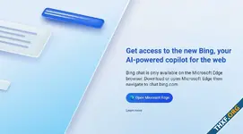 New Bing ใช้งานบน Chrome ได้แล้ว แต่ยังจำกัดจำนวนคำสั่ง ไม่ดีเท่าบน Edge