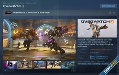 Overwatch 2 ลง Steam แล้ว โดน Review Bomb ถล่มยับ คะแนนเป็นบวกแค่ 9%