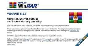 WinRAR ออกอัพเดตซอฟต์แวร์ แก้ไขช่องโหว่ที่สามารถรันโค้ดได้ หากเปิดไฟล์ RAR ที่ฝังมัลแวร์