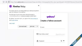 Firefox ผนวกบริการอีเมลใช้ครั้งเดียว Firefox Relay เข้ามาในเบราว์เซอร์