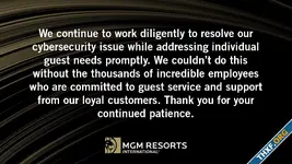 คาสิโน MGM Resorts และ Caesars ถูกแฮกระบบไอทีเรียกค่าไถ่