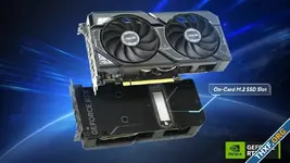ASUS ออกการ์ด GeForce 4060 Ti รุ่นมีช่องเสียบ SSD ด้านหลัง ช่วยประหยัดสล็อต-ระบายความร้อน