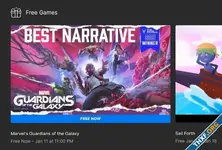 Epic Games แจกเกมฟรี Marvel's Guardians of the Galaxy