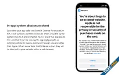 แอปเปิลยอมเปิดช่องทางจ่ายเงินนอก App Store ตามคำสั่งศาลสหรัฐ ลดค่าธรรมเนียมเหลือ 27%