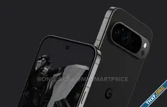หลุดภาพเรนเดอร์ Pixel 9 Pro ใช้จอขนาดเล็กลง ปรับดีไซน์แถบกล้องด้านหลัง