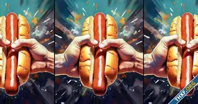 Netflix เตรียมถ่ายทอดสดการแข่งกินฮอตดอก ระหว่าง Joey Chestnut และ Takeru Kobayashi