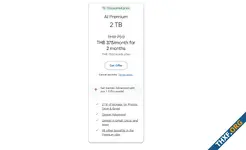 กูเกิลจัดโปร Google One AI Premium ลด 50% 2 เดือนแรกให้ผู้ใช้เก่าและคนที่เคยใช้ Free Trial