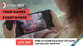Valve ลดราคา Steam Deck รุ่นแรกที่เป็นจอ LCD ลง 15% ชั่วคราว คาดระบายสต๊อกเก่า