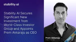 Stability AI รับเงินลงทุนรอบใหม่จากกลุ่มนักลงทุน พร้อมแต่งตั้ง Prem Akkaraju เป็นซีอีโอคนใหม่