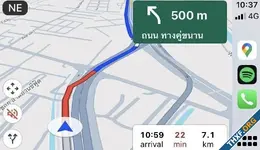 [ไม่ยืนยัน] Google Maps บน iOS ทยอยอัพเดตแสดงผล Speedometer ที่เดิมมีแต่บน Android