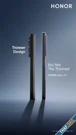 Honor คุยทับ Galaxy Z Fold 6 บางลง แต่ยังบางสู้ Honor Magic V2 ไม่ได้อยู่ดี