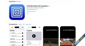แอปเปิลอนุมัติให้แอพอีมูเลเตอร์พีซี UTM SE ขึ้น App Store จำลองพีซีเก่าจาก QEMU