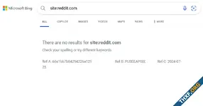 Bing และ DuckDuckGo ไม่แสดงผลลัพธ์จาก Reddit ในช่วงสัปดาห์ที่ผ่านมา เนื่องจากถูกบล็อกการใช้ข้อมูล