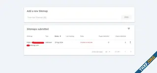 Sitemap support [ sitemap Unable to recover ]