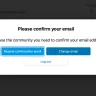 STOP - Please confirm your email